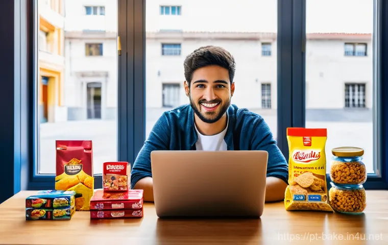 수입 과자 제품 가격 비교 - **Prompt:** A young, fashionably dressed woman in her early twenties, with a warm smile, enthusiasti... 수입 과자 제품 가격 비교 - **Prompt:** A young, fashionably dressed woman in her early twenties, with a warm smile, enthusiasti...