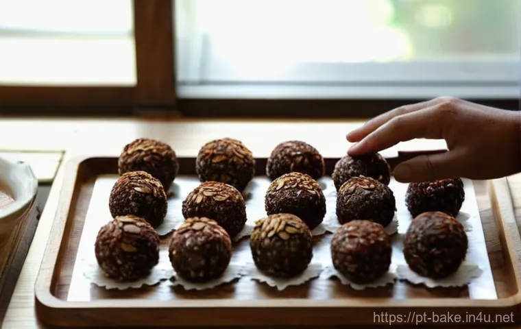 고칼로리 과자 추천 - **Prompt 1: "Homemade Energy Delights in a Cozy Kitchen"**
A bright and inviting kitchen scene, ...