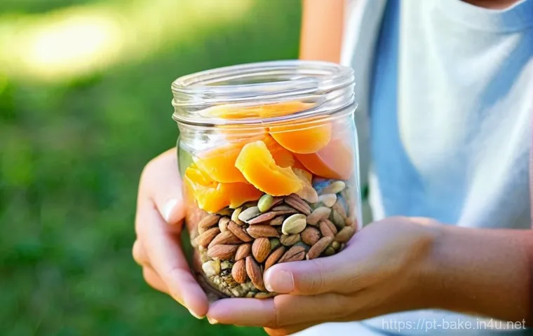 고칼로리 과자 추천 - **Prompt 1: "Homemade Energy Delights in a Cozy Kitchen"**
    A bright and inviting kitchen scene, ...