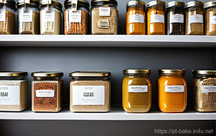 포장된 제과 제품 영양소 - **Prompt:** A warm and inviting scene inside a clean, modern Portuguese kitchen filled with natural ...