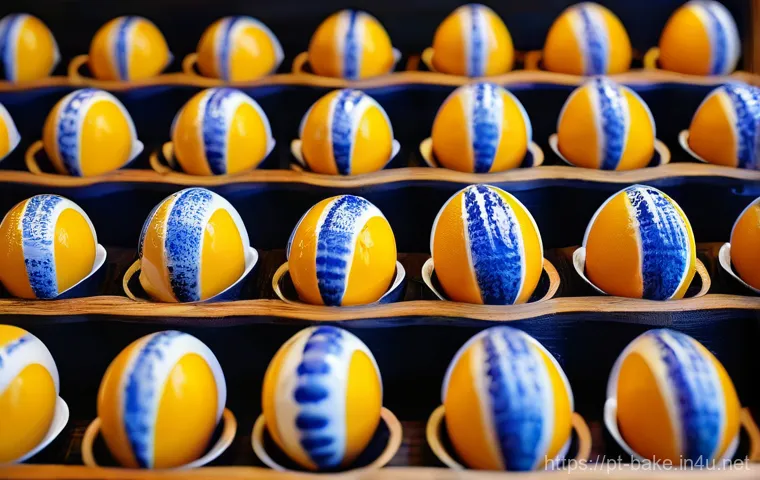 국내 유명 제과 브랜드 - **Pastel de Nata Perfection:** A close-up, high-resolution photograph of a single, freshly baked Pas...